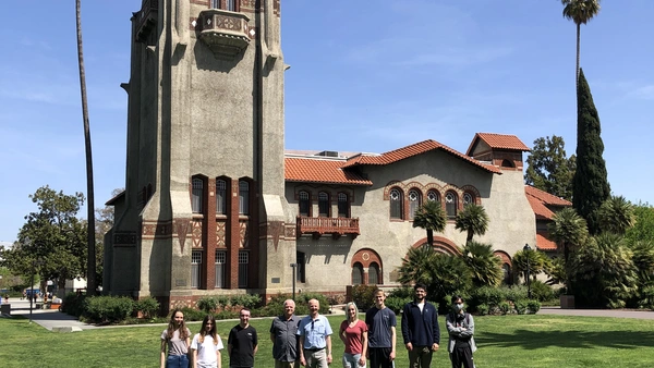 THI Studierende on the campus of SJSU