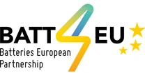 Image of the BATT4EU logo with the text Batteries European Partnership